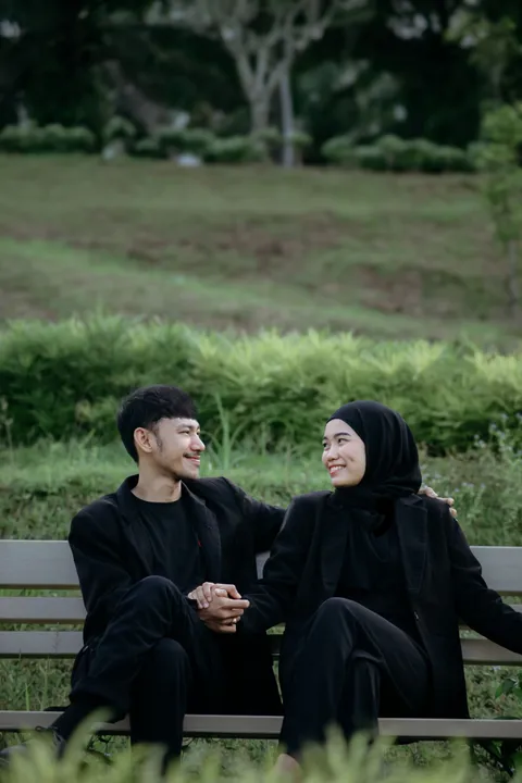 Foto sampul undangan Yana & Boboy