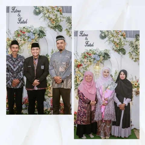 Foto sampul undangan Fatah & Fatma