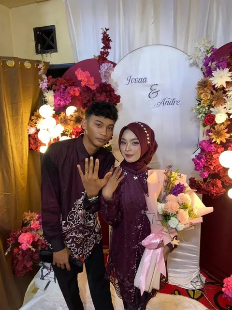 Foto sampul undangan Iffa & Dani