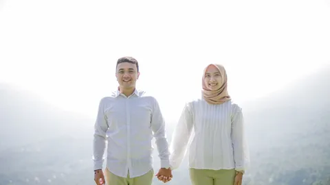 Foto sampul undangan Haris & Hanik