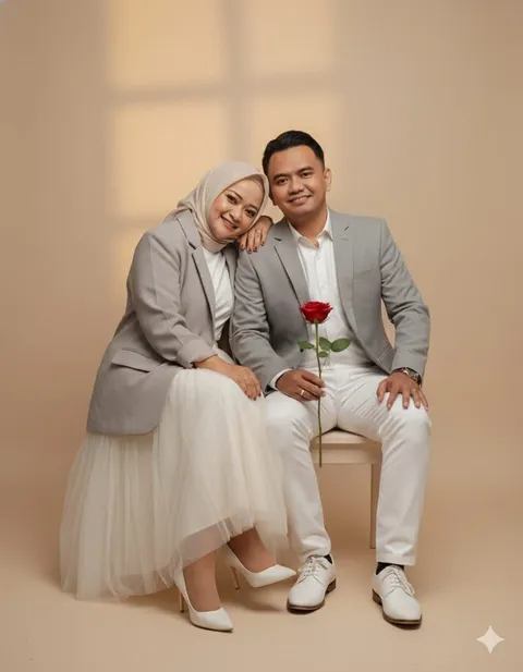 Foto sampul undangan Febrian & Melva
