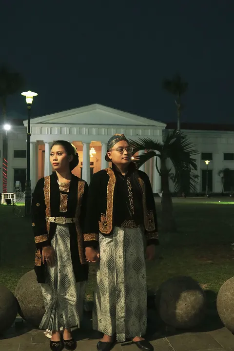 Foto sampul undangan Ega & Adit