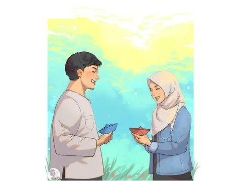Foto sampul undangan Fikri & Dhila