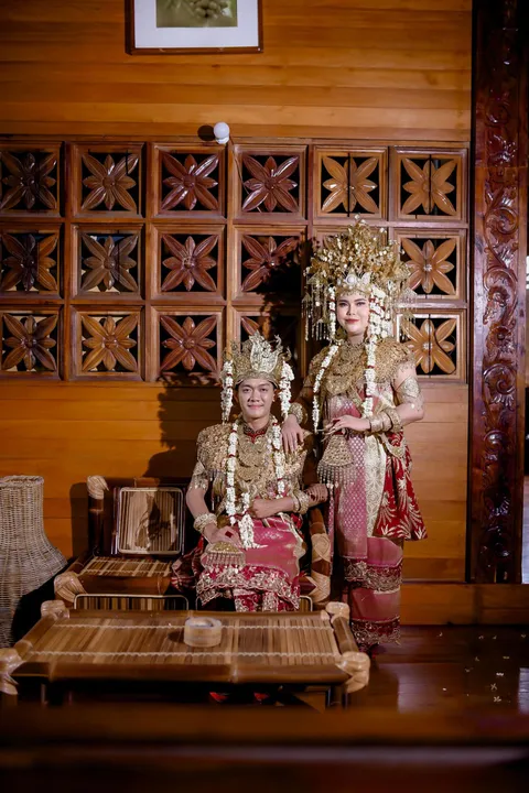 Foto sampul undangan Imam & Dinda