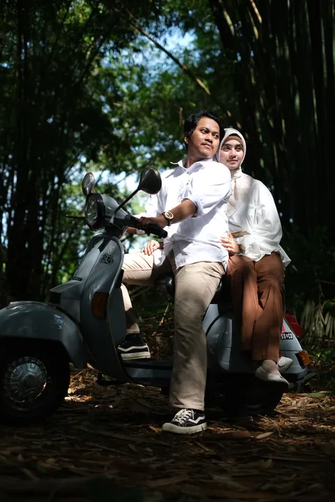 Foto sampul undangan Ari & Suci