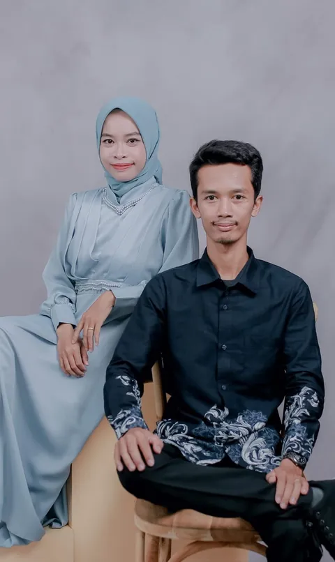 Foto sampul undangan Risma & Aziz