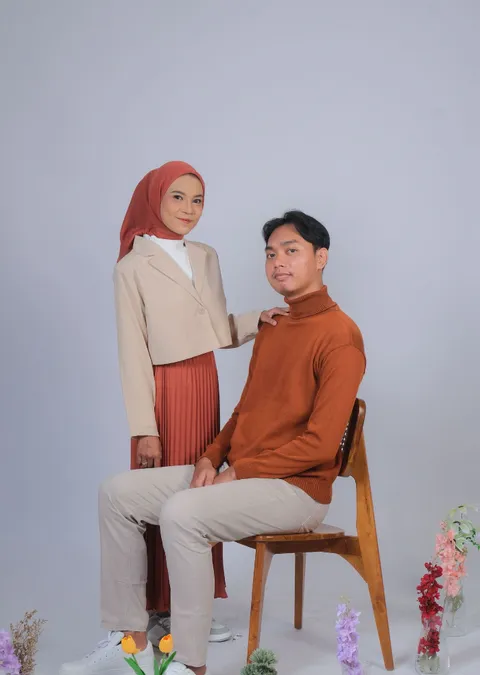 Foto sampul undangan Tio & Ii
