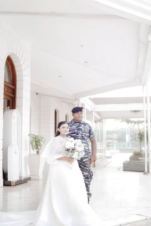 Foto sampul undangan Sam & Astrid