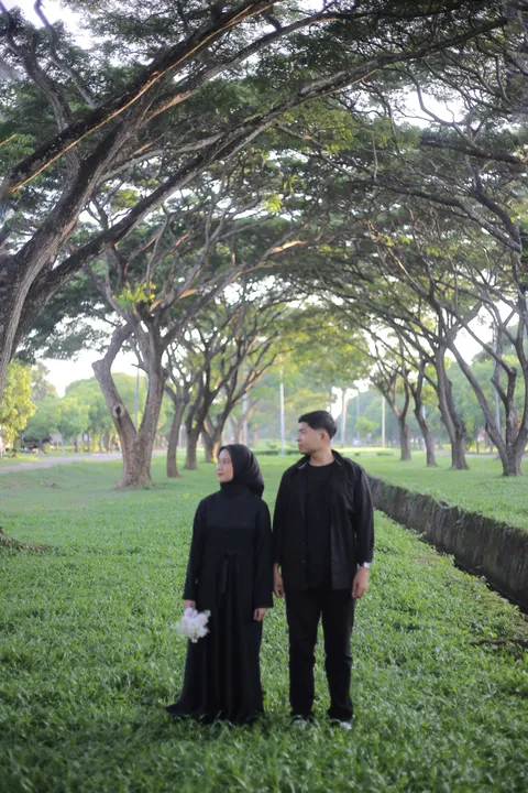 Foto sampul undangan Yasep & Dian