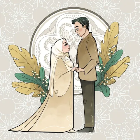 Foto sampul undangan Ilham & Hernila