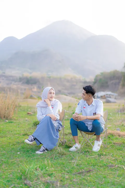 Foto sampul undangan Rizal & Ika