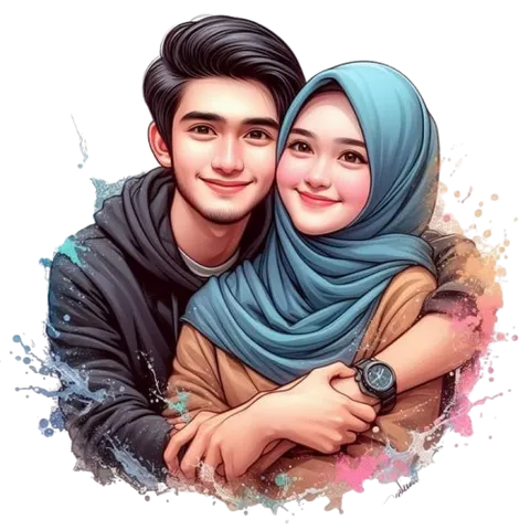 Foto sampul undangan Resa & Arya