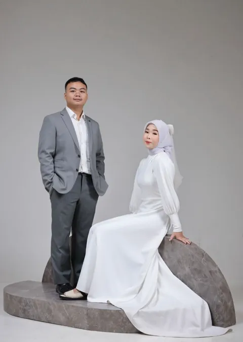 Foto sampul undangan Amelia & Dandi