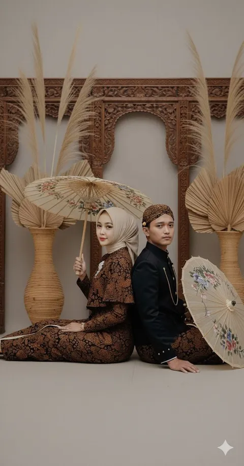 Foto sampul undangan Rafih & Hanna