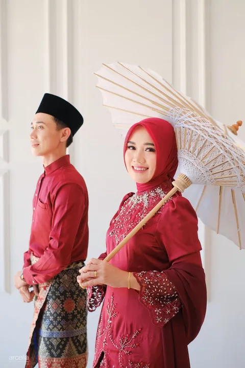 Foto sampul undangan Selva & Nogi