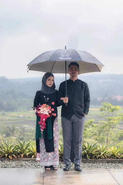 Foto sampul undangan Rizkal & Nabila