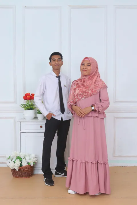 Foto sampul undangan Elin & Ade