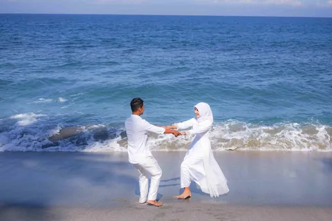Foto sampul undangan Olin & Pardan