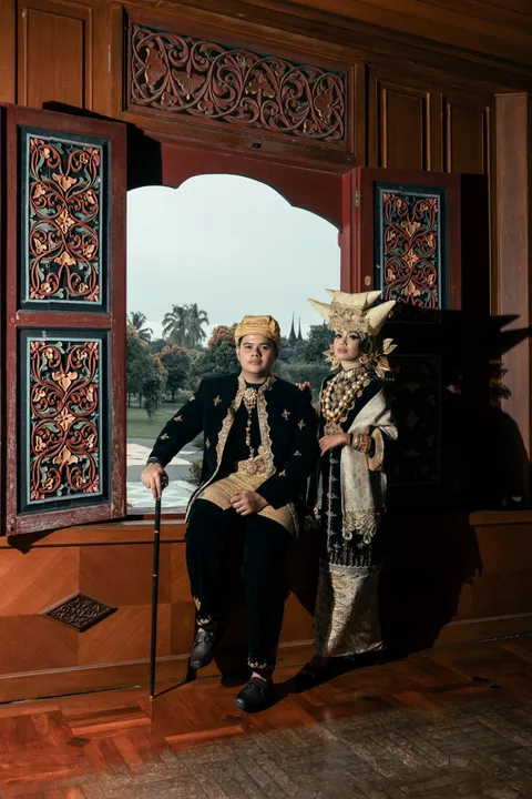Foto sampul undangan Alif & Monica