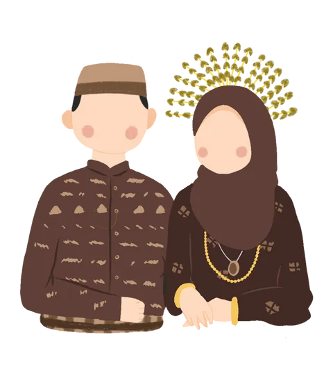 Foto sampul undangan Friska & Syahrin