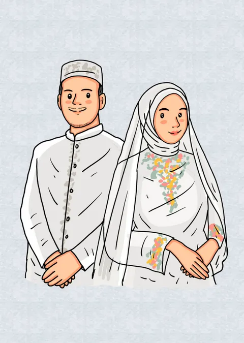 Foto sampul undangan Lutfi & Rizka