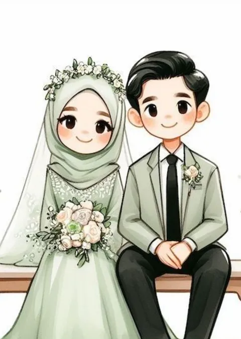 Foto sampul undangan Fajariyah & Roby