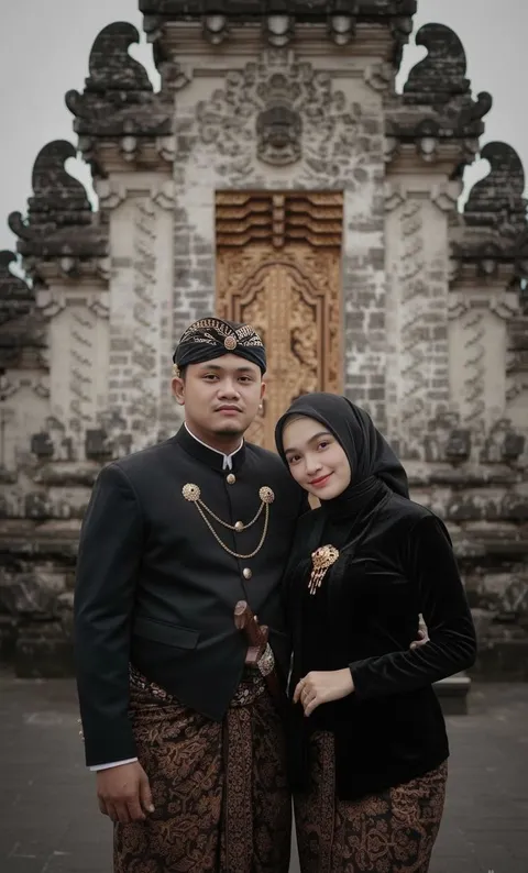 Foto sampul undangan Inna & Azhar