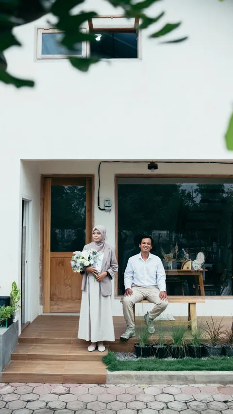 Foto sampul undangan Yuda & Annisa'
