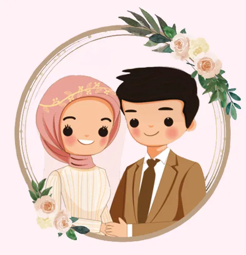 Foto sampul undangan Rumaisah & Muhammad Shaleh Suwarno