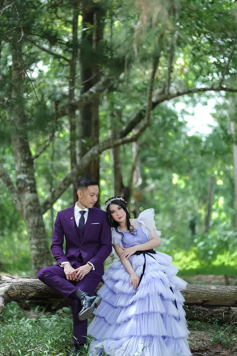 Foto sampul undangan Glory & Marcell