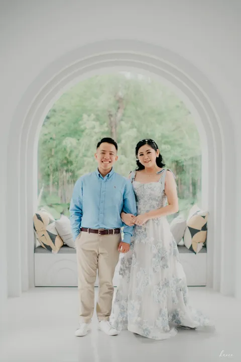 Foto sampul undangan Eve & Alvin