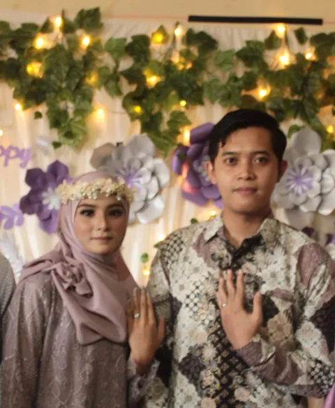 Foto sampul undangan Lia & Ibnu