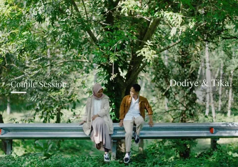 Foto sampul undangan Dodiy & Tika