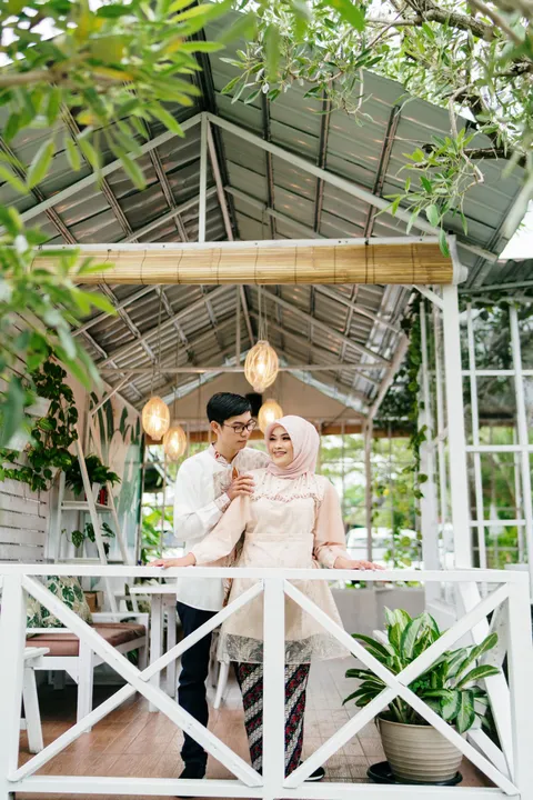 Foto sampul undangan Niken & Hardan
