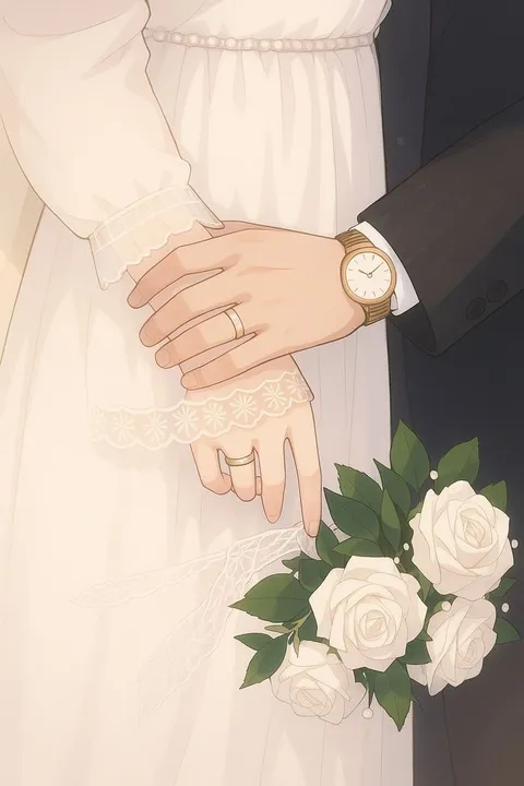 Foto sampul undangan Volin & Rio