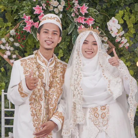 Foto sampul undangan Miftah & Syifa