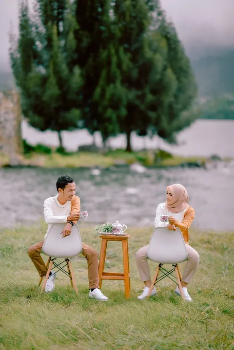 Foto sampul undangan Putra & Puput