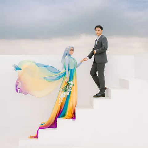 Foto sampul undangan Amel & Farhan