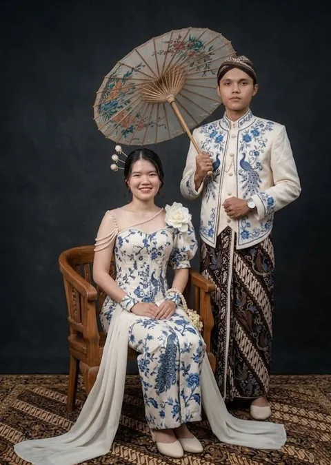 Foto sampul undangan Ajeng & Rizki