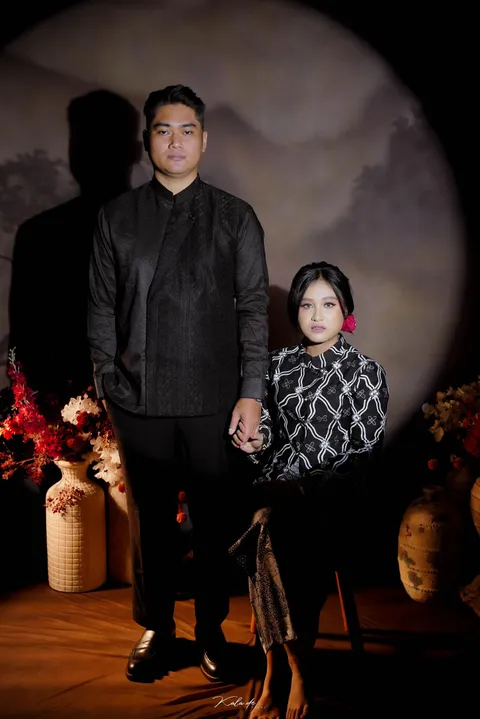 Foto sampul undangan Nabillah & Hafizh
