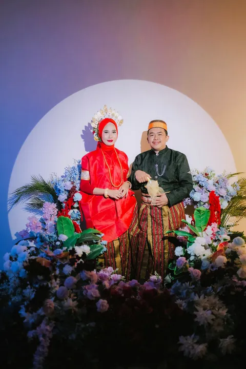 Foto sampul undangan Anha & Hedir