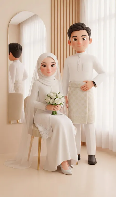 Foto sampul undangan Ana & Tri