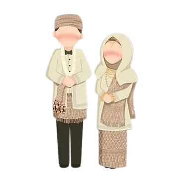 Foto sampul undangan Aziz & Putri