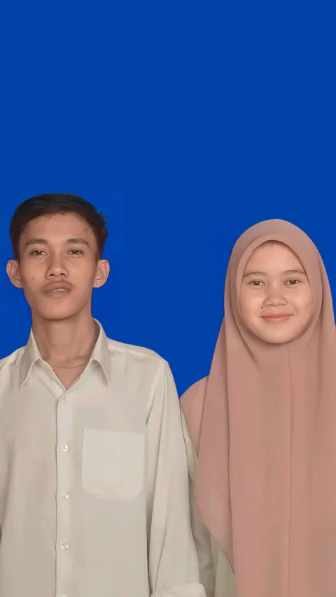 Foto sampul undangan Firman & Merin