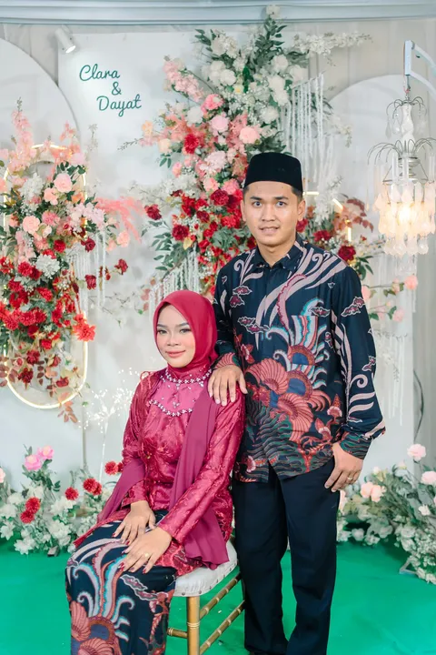 Foto sampul undangan Dayat & Clara