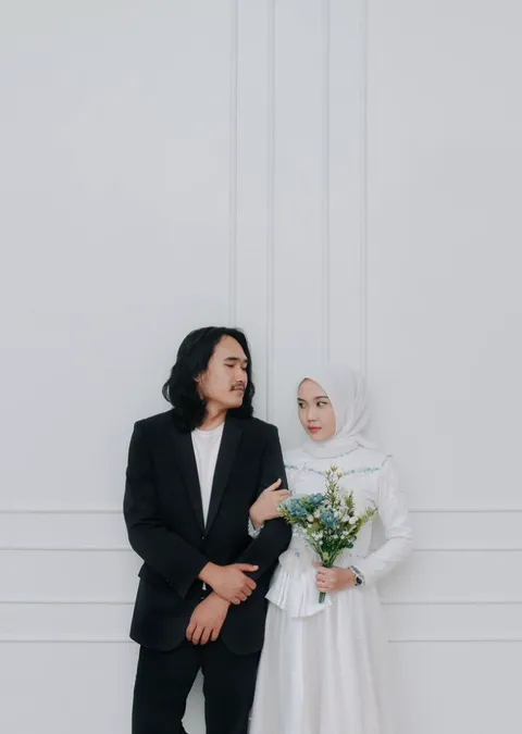 Foto sampul undangan Ndy & Adit