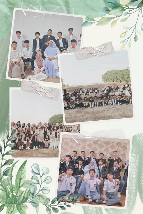 Foto sampul undangan Test Wisuda
