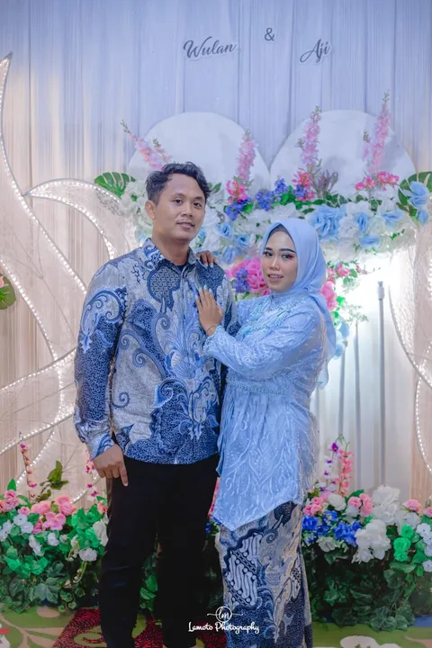 Foto sampul undangan Wulan & Aji