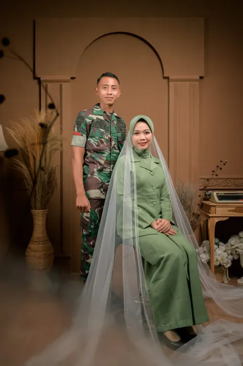 Foto sampul undangan Agung & Cici