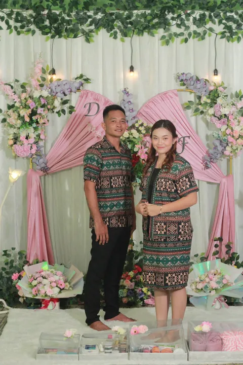 Foto sampul undangan Edwin & Febby